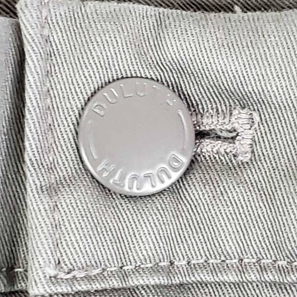 Duluth Trading Co Flex Ballroom Canvas Pants Men’s Size 46x30 Gray Workwear - Picture 4 of 13